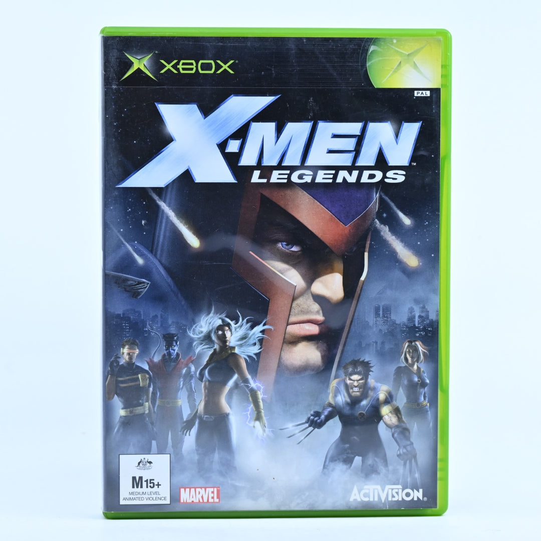X-Men Legends - Original Xbox Game + Manual - PAL - MINT DISC!