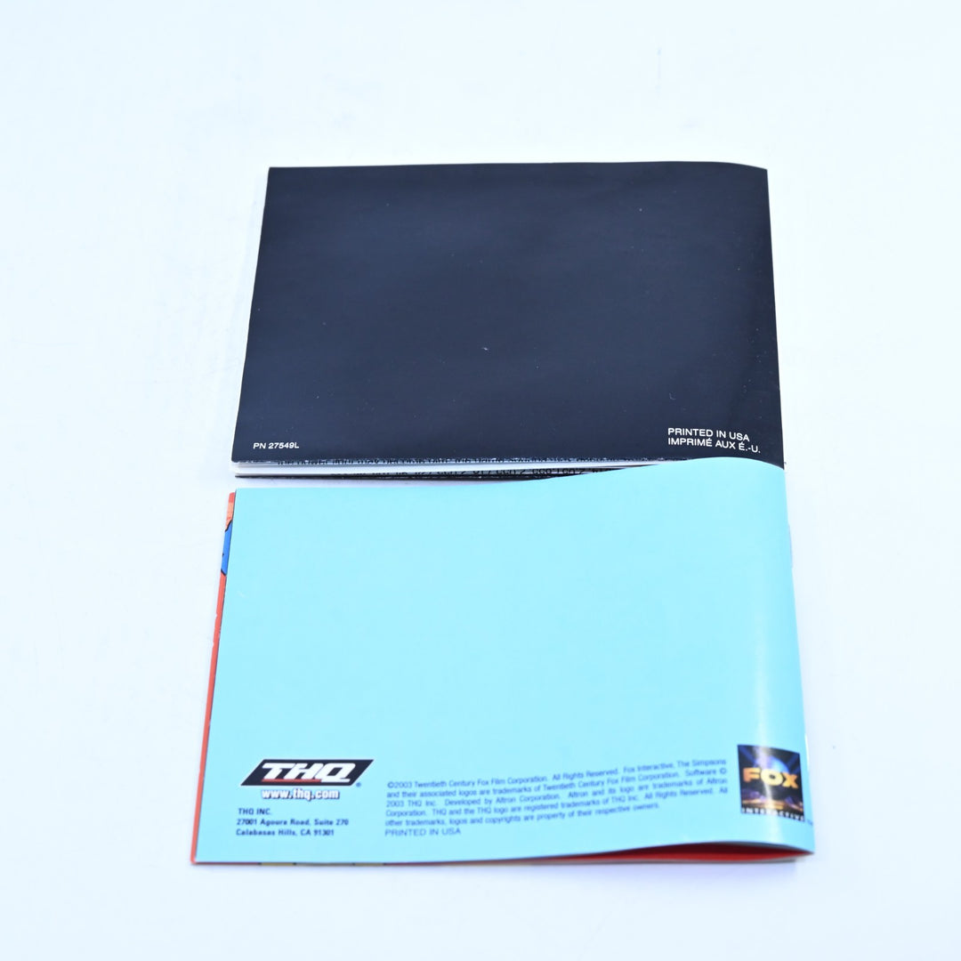 The Simpsons Road Rage - Nintendo Gameboy Advance / GBA Boxed Game - PAL