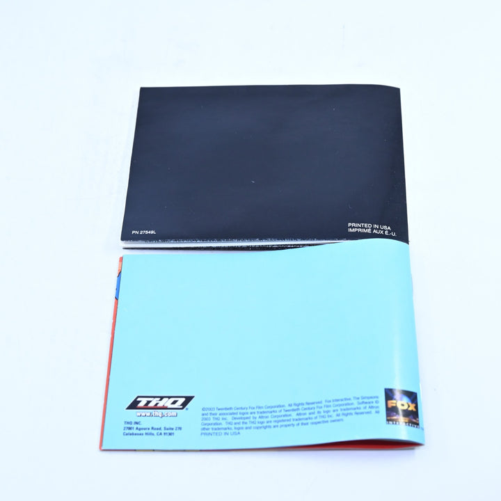 The Simpsons Road Rage - Nintendo Gameboy Advance / GBA Boxed Game - PAL