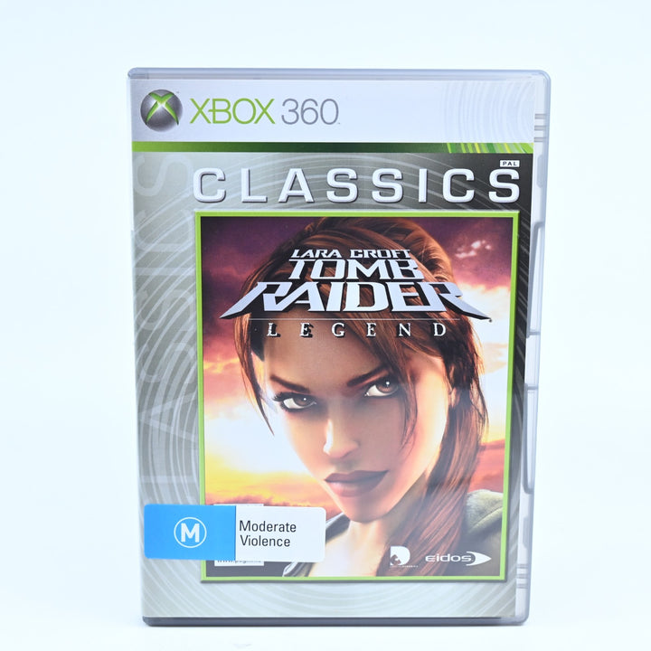 Lara Croft: Tomb Raider Legend - Xbox 360 Game + Manual - PAL - MINT DISC!