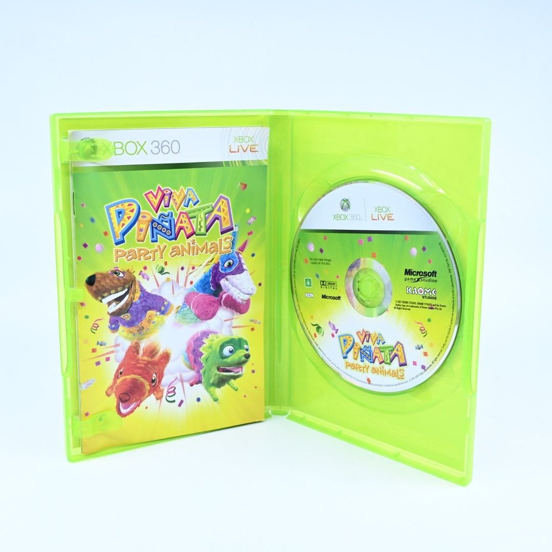 Viva Pinata: Party Animals - Xbox 360 Game + Manual - PAL - MINT DISC!