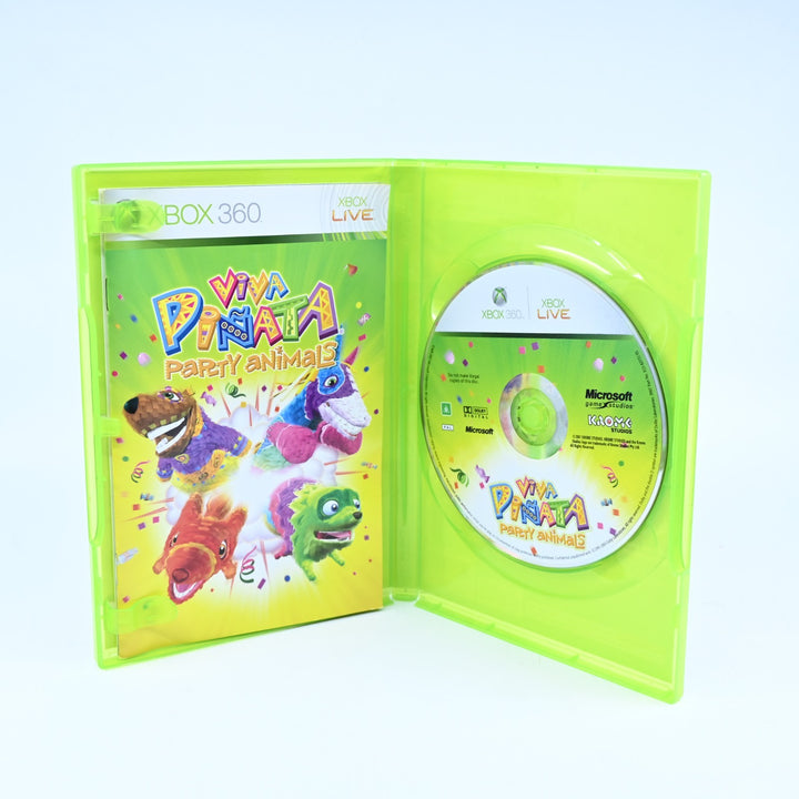 Viva Pinata: Party Animals - Xbox 360 Game + Manual - PAL - MINT DISC!