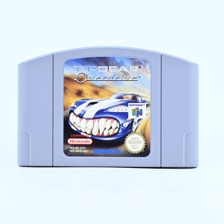 Top Gear Overdrive - N64 / Nintendo 64 Game - PAL - FREE POST!