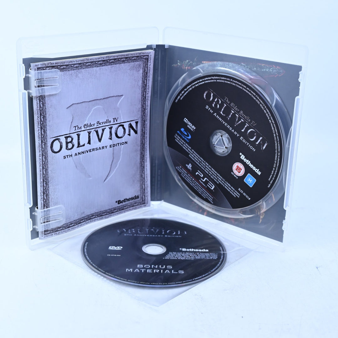 The Elder Scrolls IV: Oblivion 5th Anniversary Edition - PS3 Game + Manual + DVD