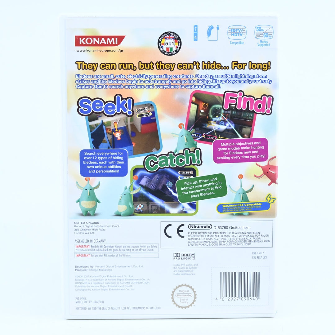 Eledees - Nintendo Wii Game + Manual - PAL - MINT DISC!