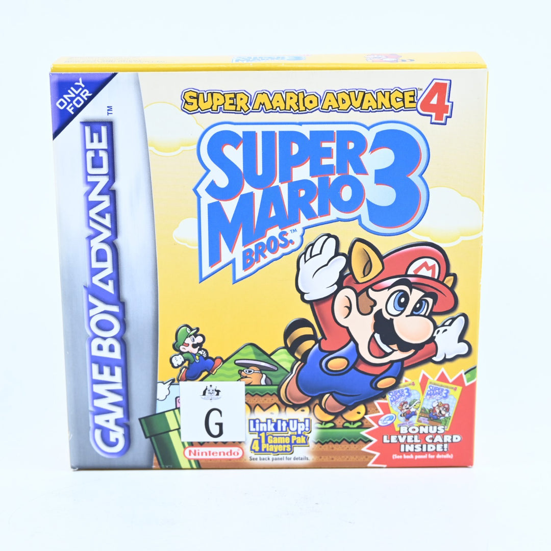 Super Mario Advance 4: Super Mario Bros. 3 - GBA Game + Cards - PAL - FREE POST!