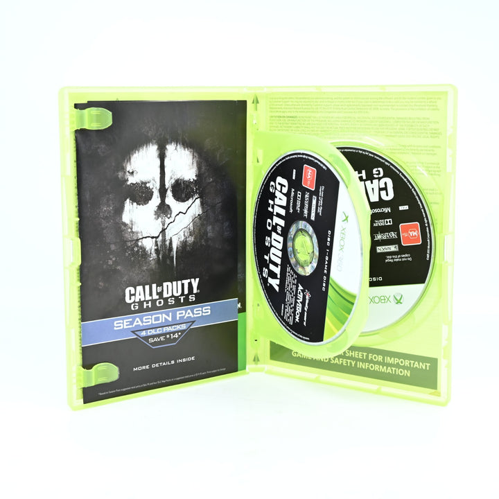 Call of Duty Ghosts - Xbox 360 Game + Manual - PAL - MINT DISC!