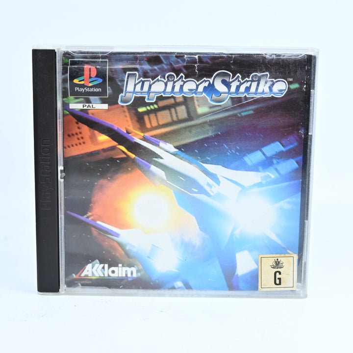 Jupiter Strike - Sony Playstation 1 / PS1 Game - No Manual - PAL - MINT DISC!