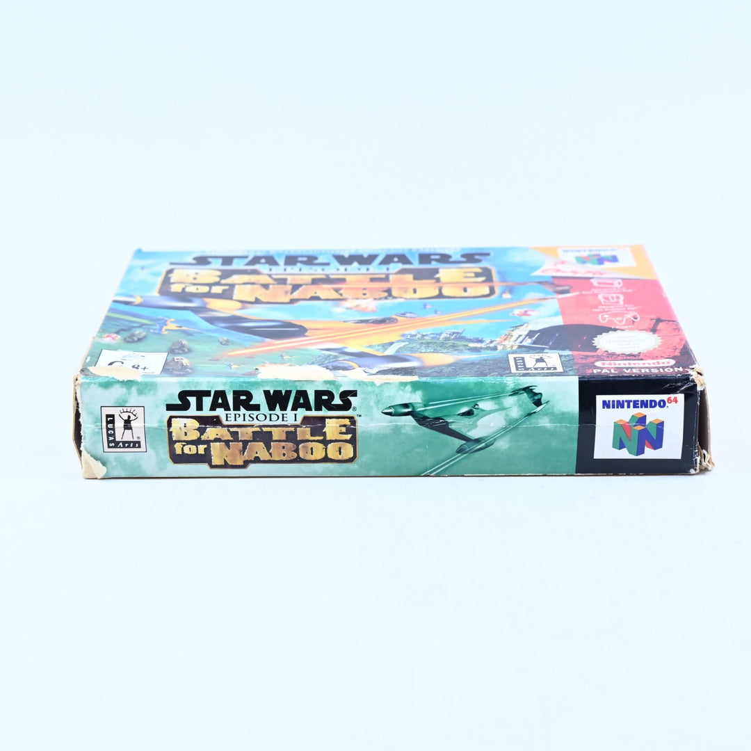 Star Wars Episode 1: Battle for Naboo - N64 / Nintendo 64 Boxed Game - PAL