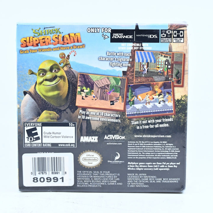 SEALED! Shrek Super Slam - GBA Boxed Game - Region Free