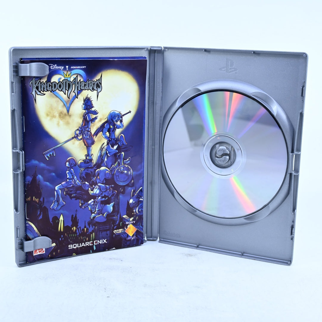 Kingdom Hearts - Sony Playstation 2 / PS2 Game + Manual - PAL - MINT DISC!