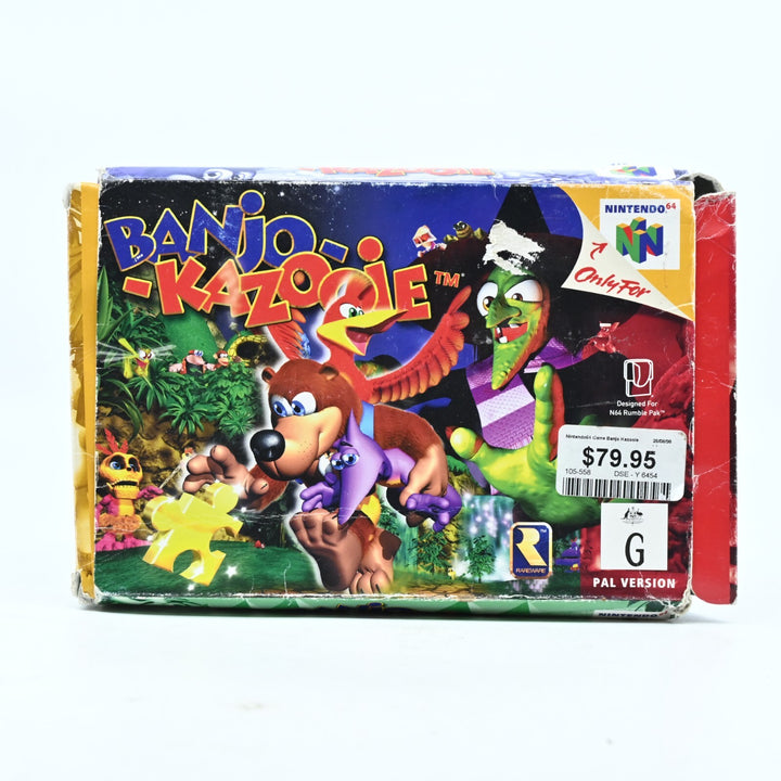 Banjo Kazooie - N64 / Nintendo 64 Boxed Game - PAL - FREE POST!