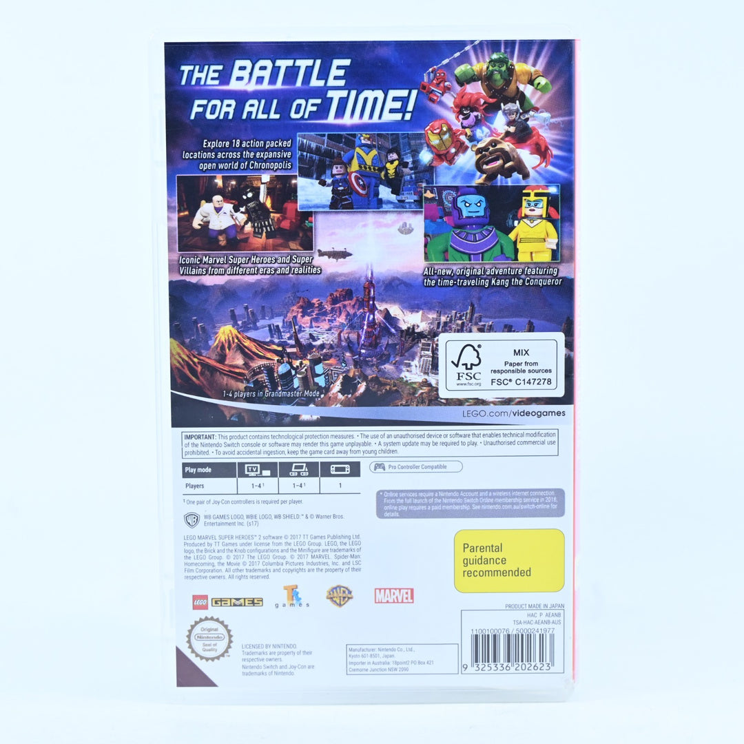 LEGO Marvel Super Heroes 2 - Nintendo Switch Game - FREE POST!