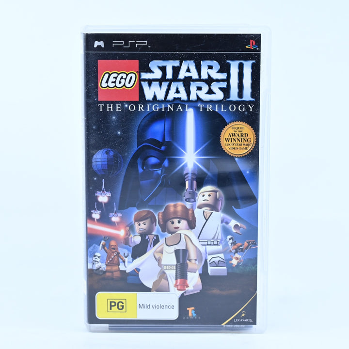 LEGO Star Wars II: The Original Trilogy - Sony PSP Game + Manual - FREE POST!