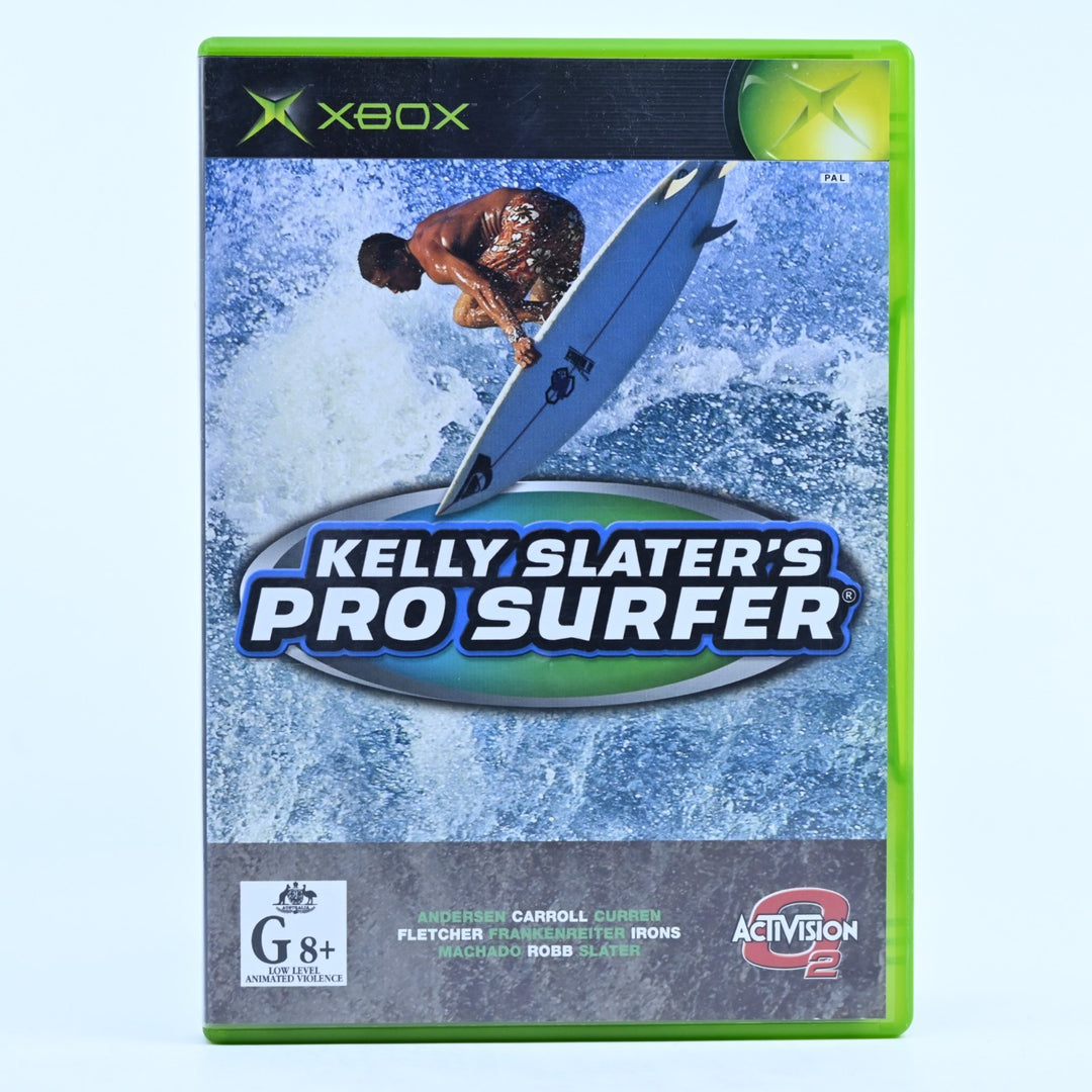 Kelly Slater's Pro Surfer - Original Xbox Game + Manual - PAL - MINT DISC!