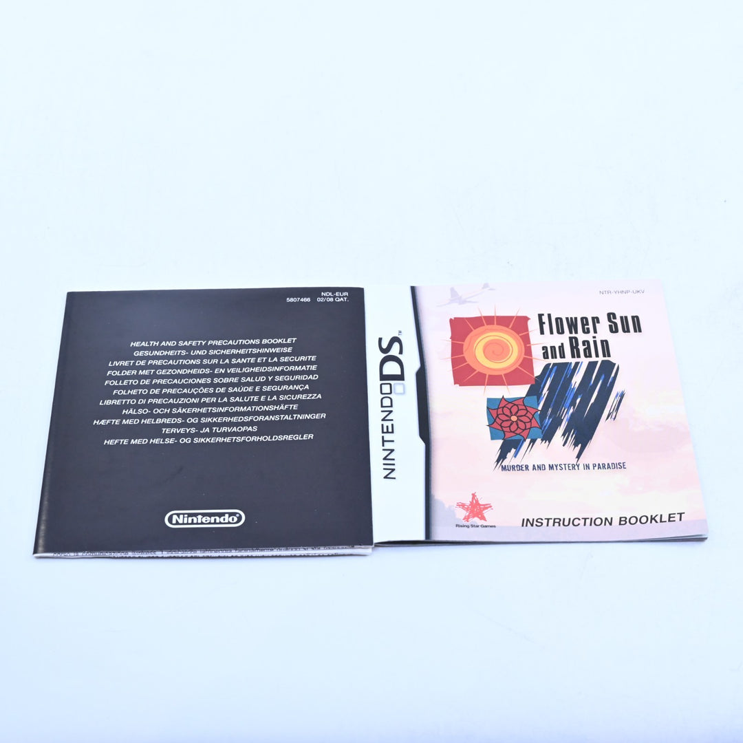 Flower, Sun and Rain - Nintendo DS Game - PAL + Manual - FREE POST!