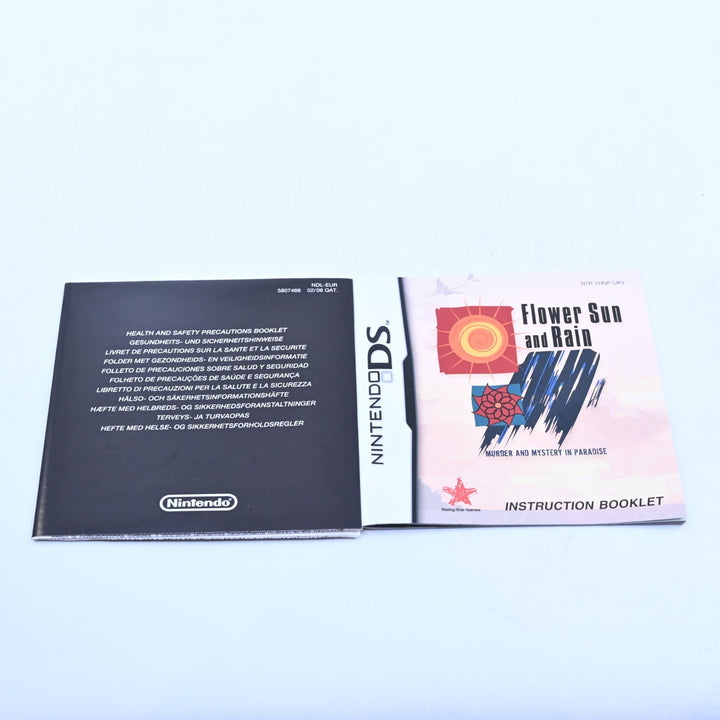Flower, Sun and Rain - Nintendo DS Game - PAL + Manual - FREE POST!