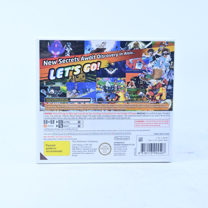 Pokemon Ultra Sun - Nintendo 3DS Game - PAL + Manual - FREE POST!