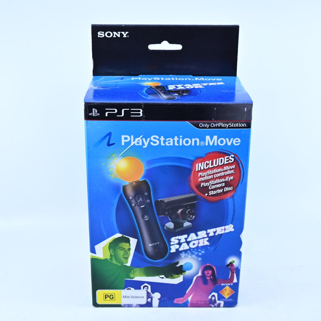 SEALED! PlayStation Move Starter Pack - PS3 Accessory + Motion Controllers