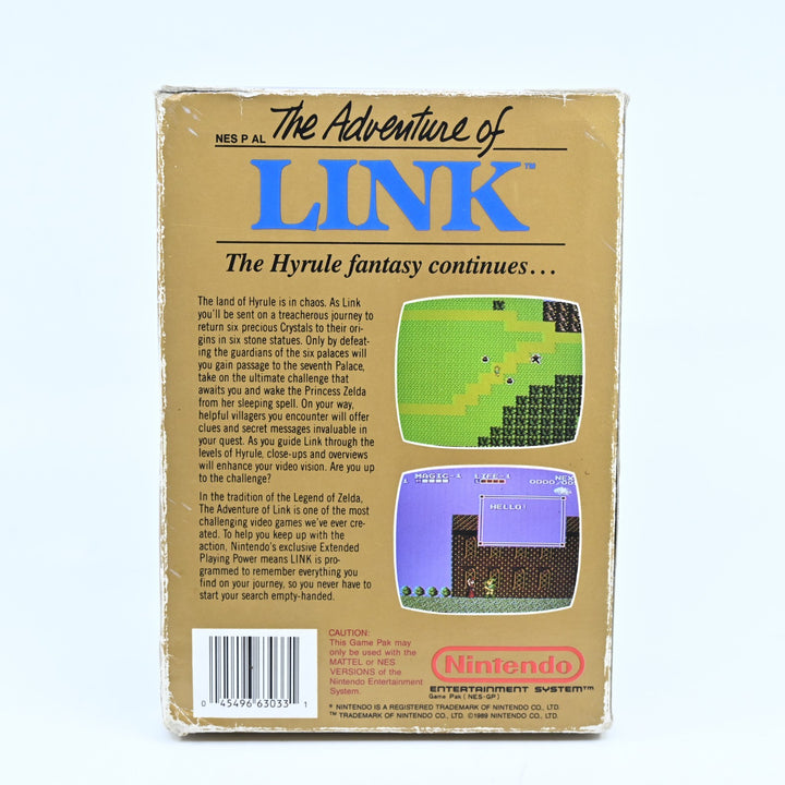 Zelda II: The Adventure of Link - Nintendo Entertainment System / NES Boxed Game