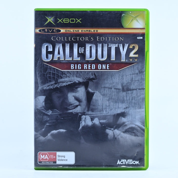 Call of Duty 2: Big Red One Collector's Edition - Original Xbox Game + Manual