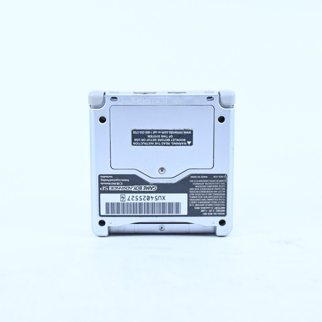 Silver - AGS-001 - Nintendo Gameboy Advance / GBA SP Console - PAL - FREE POST