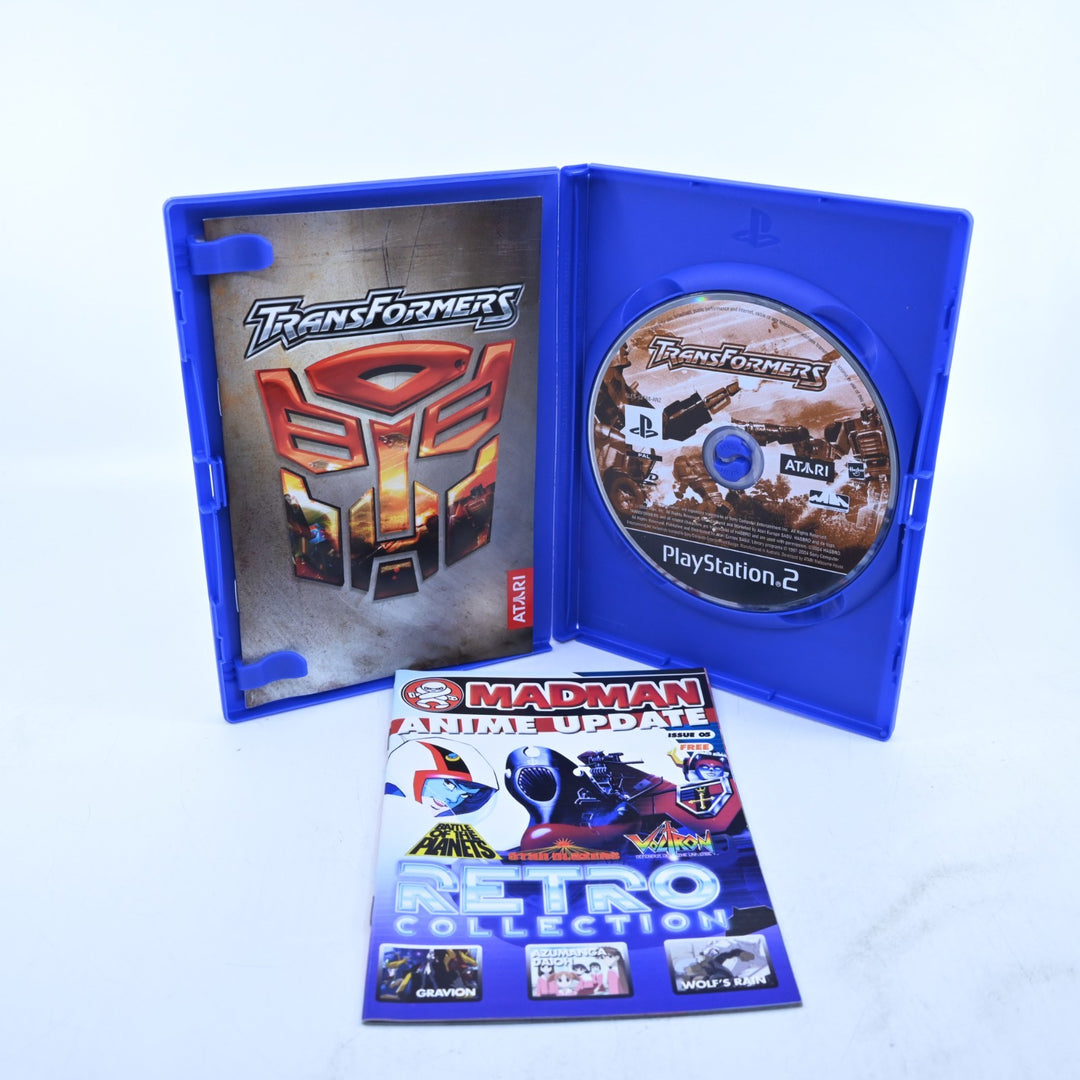 Transformers - Sony Playstation 2 / PS2 Game + Manual - PAL - MINT DISC!