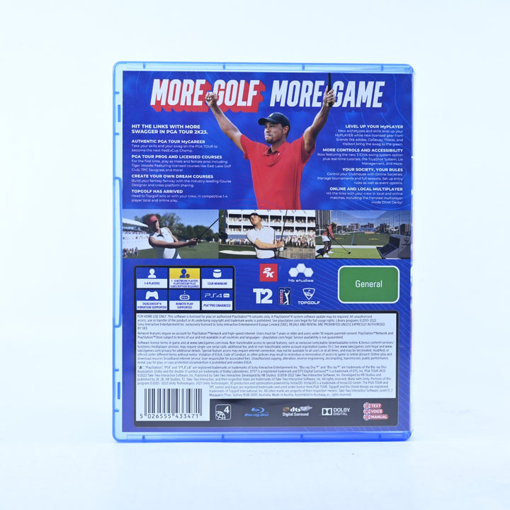 PGA Tour 2K23 - Sony Playstation 4 / PS4 Game - MINT DISC!