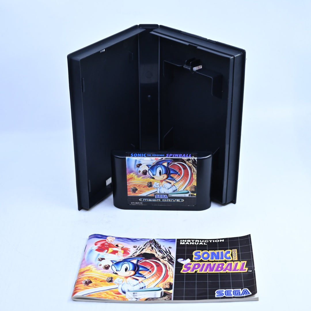 Sonic Spinball - Sega Mega Drive Game + Manual - PAL - FREE POST!