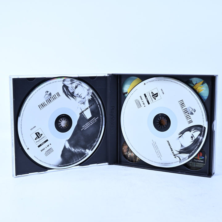 Final Fantasy VIII - Sony Playstation 1 / PS1 Game + Manual - PAL - MINT DISC!