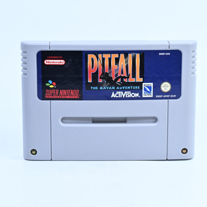 Pitfall - Super Nintendo / SNES Game - PAL - FREE POST!