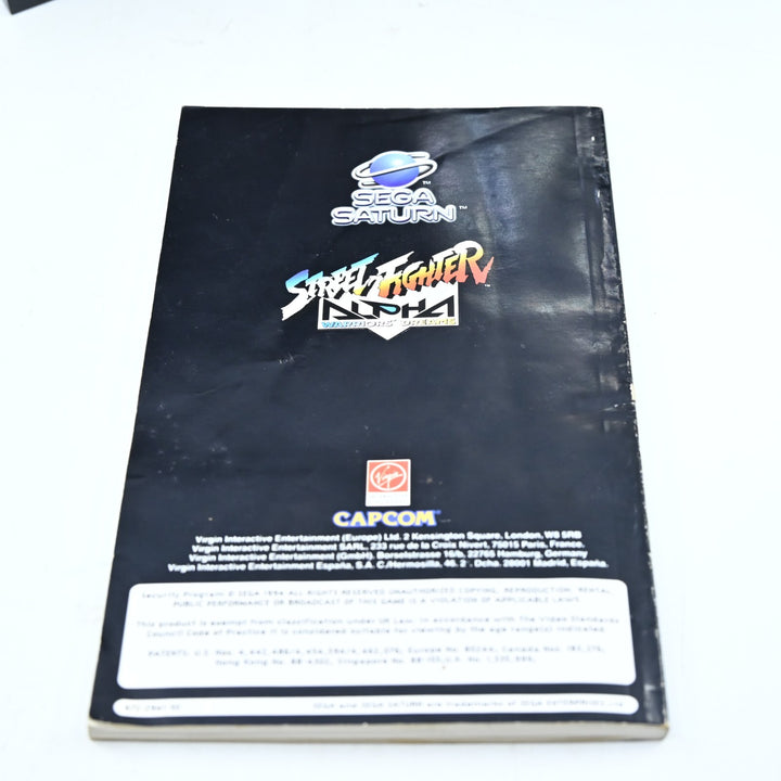 Street Fighter Alpha: Warriors' Dreams - Sega Saturn Game - PAL - MINT DISC!