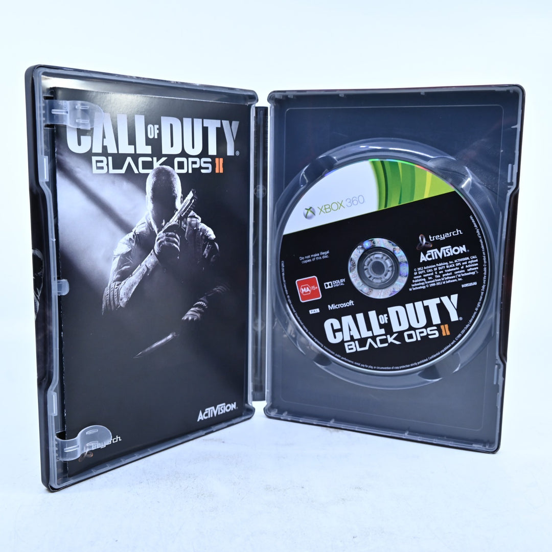 Call of Duty Black Ops II - Hardened Edition - Xbox 360 Game + Manual