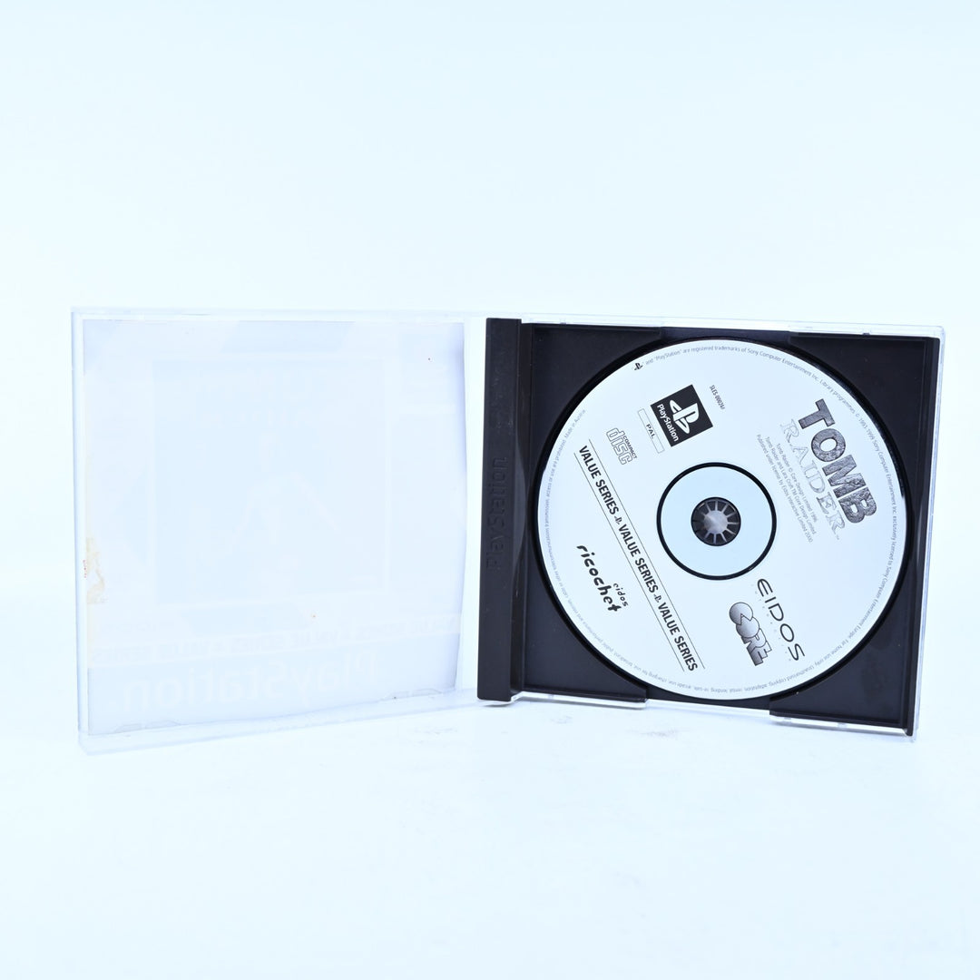 Tomb Raider - Sony Playstation 1 / PS1 Game + Manual - PAL - MINT DISC!