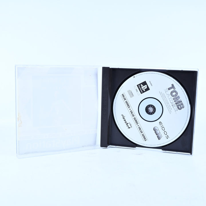 Tomb Raider - Sony Playstation 1 / PS1 Game + Manual - PAL - MINT DISC!