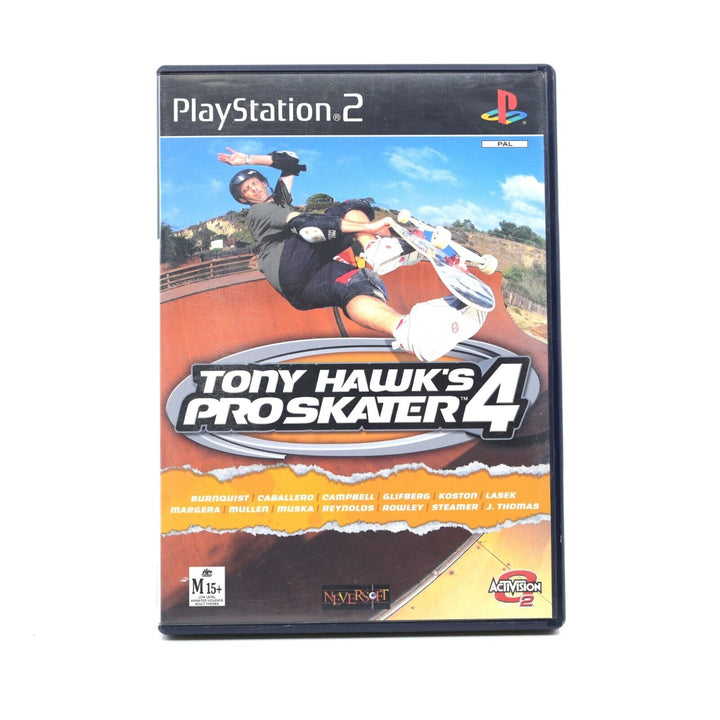 Tony Hawk's Pro Skater 4 #1 - Sony Playstation 2 / PS2 Game - PAL - FREE POST!