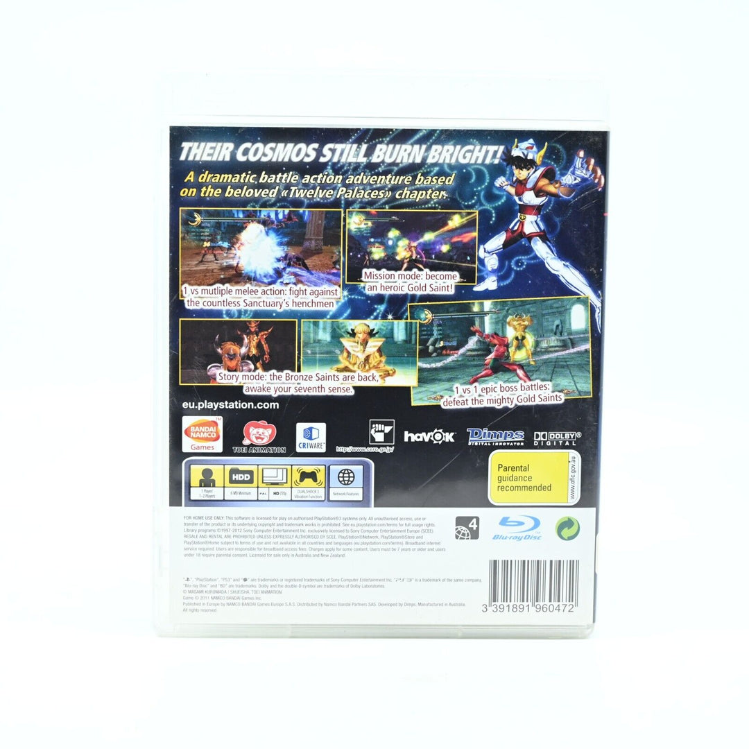 Saint Seiya: Sanctuary Battle - Sony Playstation 3 / PS3 Game + Manual