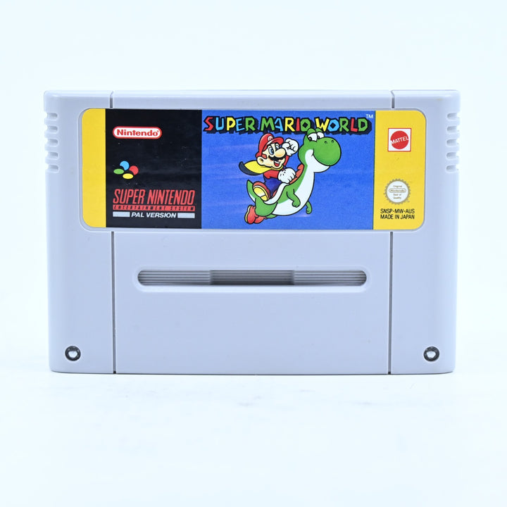 Super Mario World - Super Nintendo / SNES Game - PAL - FREE POST!