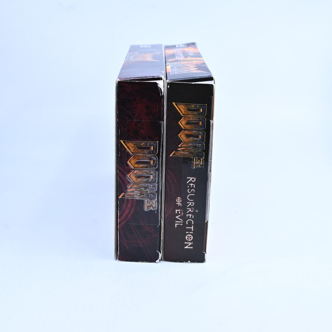 Doom 3 + Resurrection of Evil Expansion Pack - Big Boxes - Id Software - PC Game