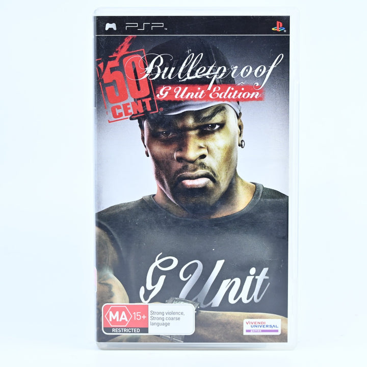 50 Cent Bulletproof: G Unit Edition - Sony PSP Game + Manual - FREE POST!