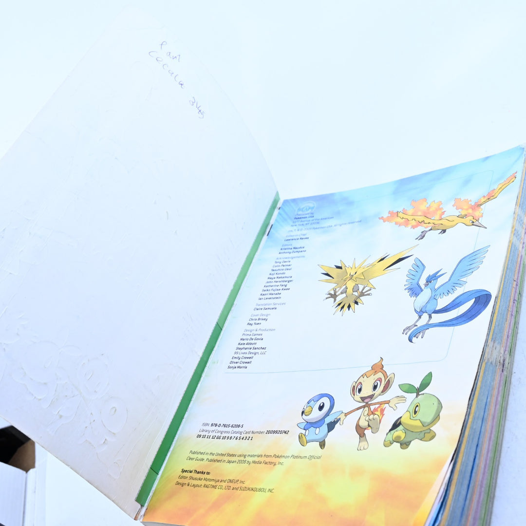 Pokemon Platinum - Pokemon Strategy Guide - READ DESCRIPTION - No Poster - Prima