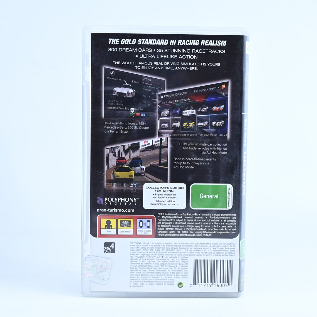 Gran Turismo - Collectors Edition - Sony PSP Game - No Manual or Cards