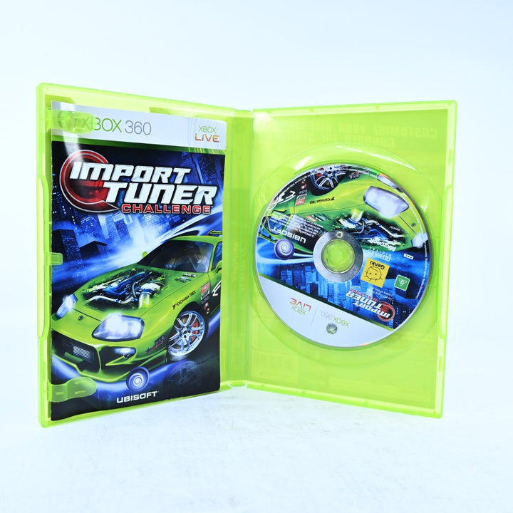 Import Tuner Challenge - Xbox 360 Game + Manual - PAL - MINT DISC!