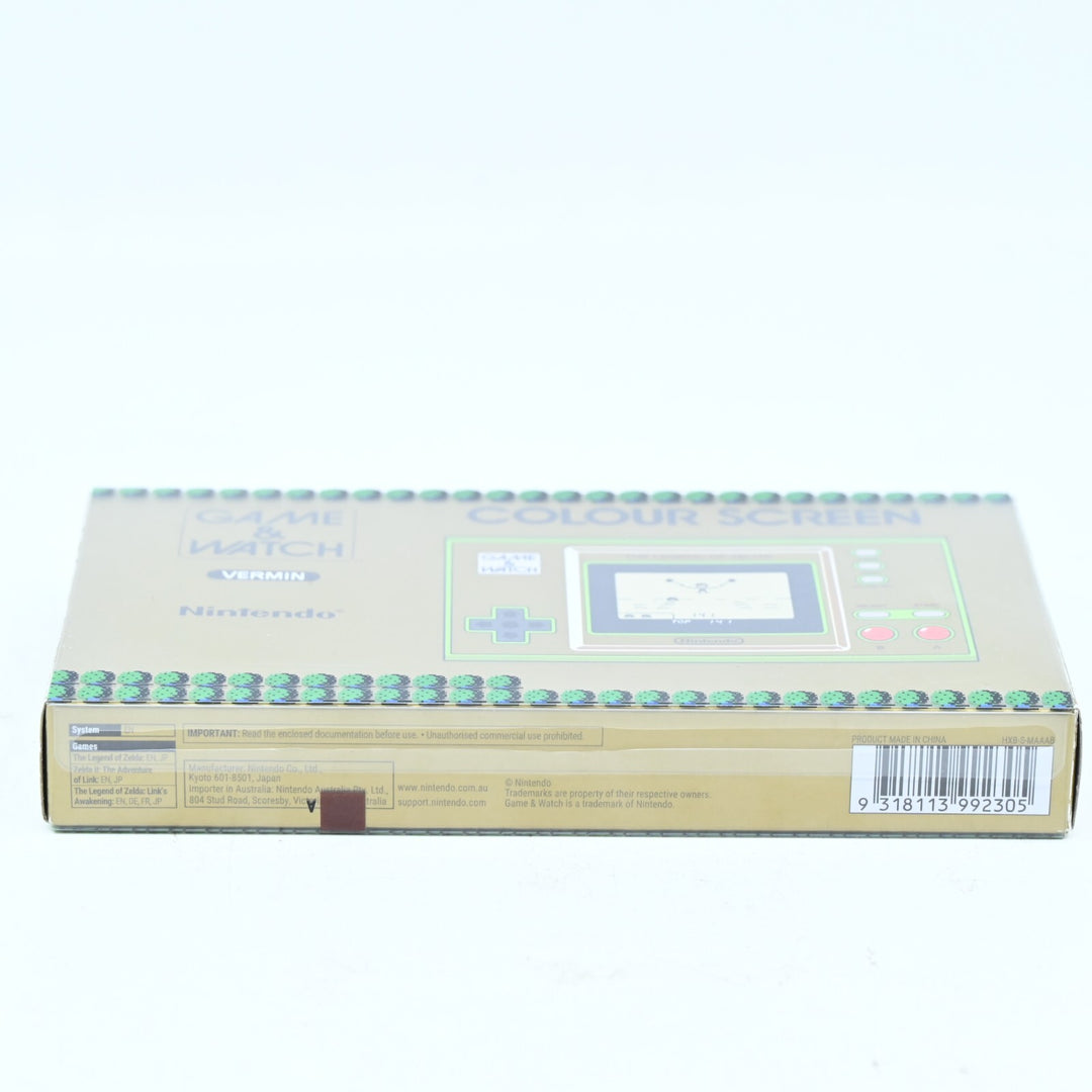 The Legend of Zelda Colour Screen - Nintendo Game & Watch Boxed Console