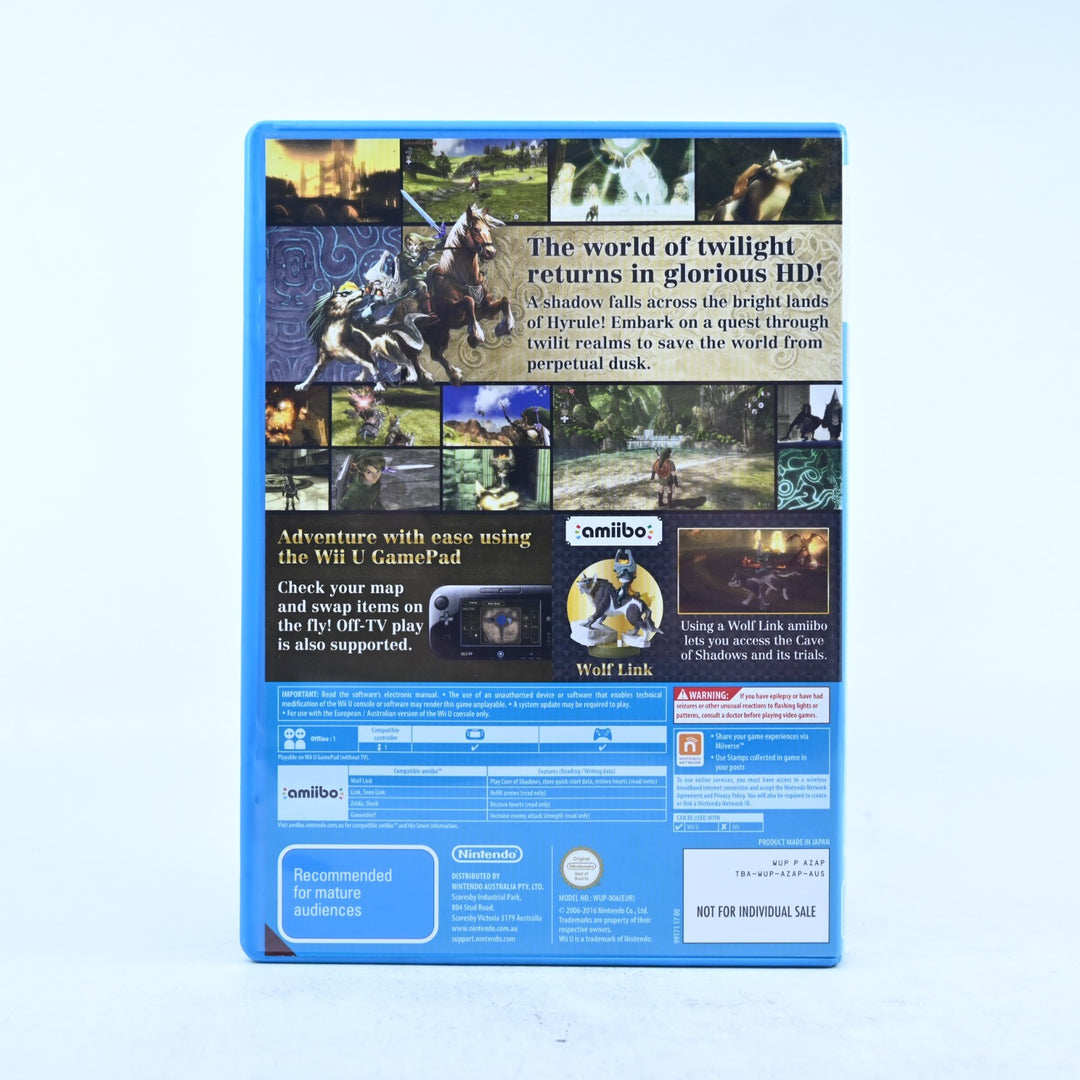 The Legend of Zelda: Twilight Princess HD - Nintendo Wii U Game - AUS PAL