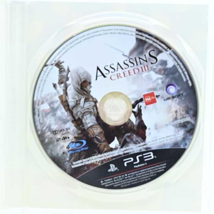 Assassin's Creed III 3 - Sony Playstation 3 / PS3 Game - Disc Only - MINT DISC!