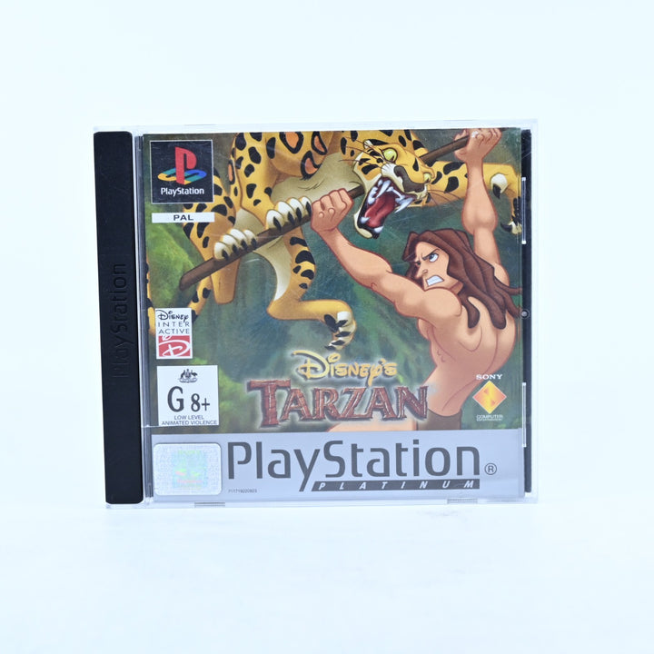 Disney's Tarzan - Sony Playstation 1 / PS1 Game + Manual - PAL - MINT DISC!