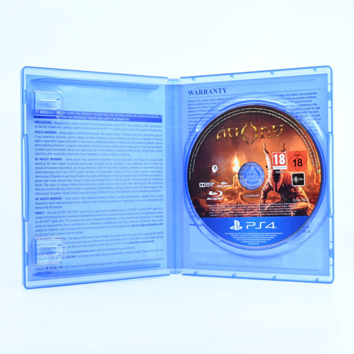 AS NEW! Agony - Sony Playstation 4 / PS4 Game - FREE POST!