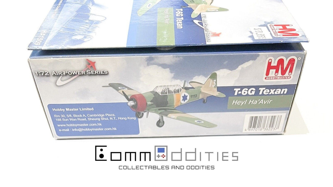 Hobbymaster - HA1509 1:72 Scale - T-6G Texan Heyl Ha'Avir Plane