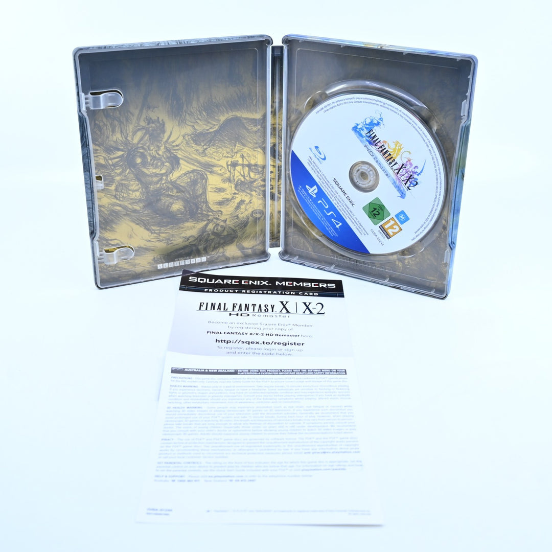 Final Fantasy X / X-2 HD Remaster - Limited Edition - PS4 Game - MINT DISC!